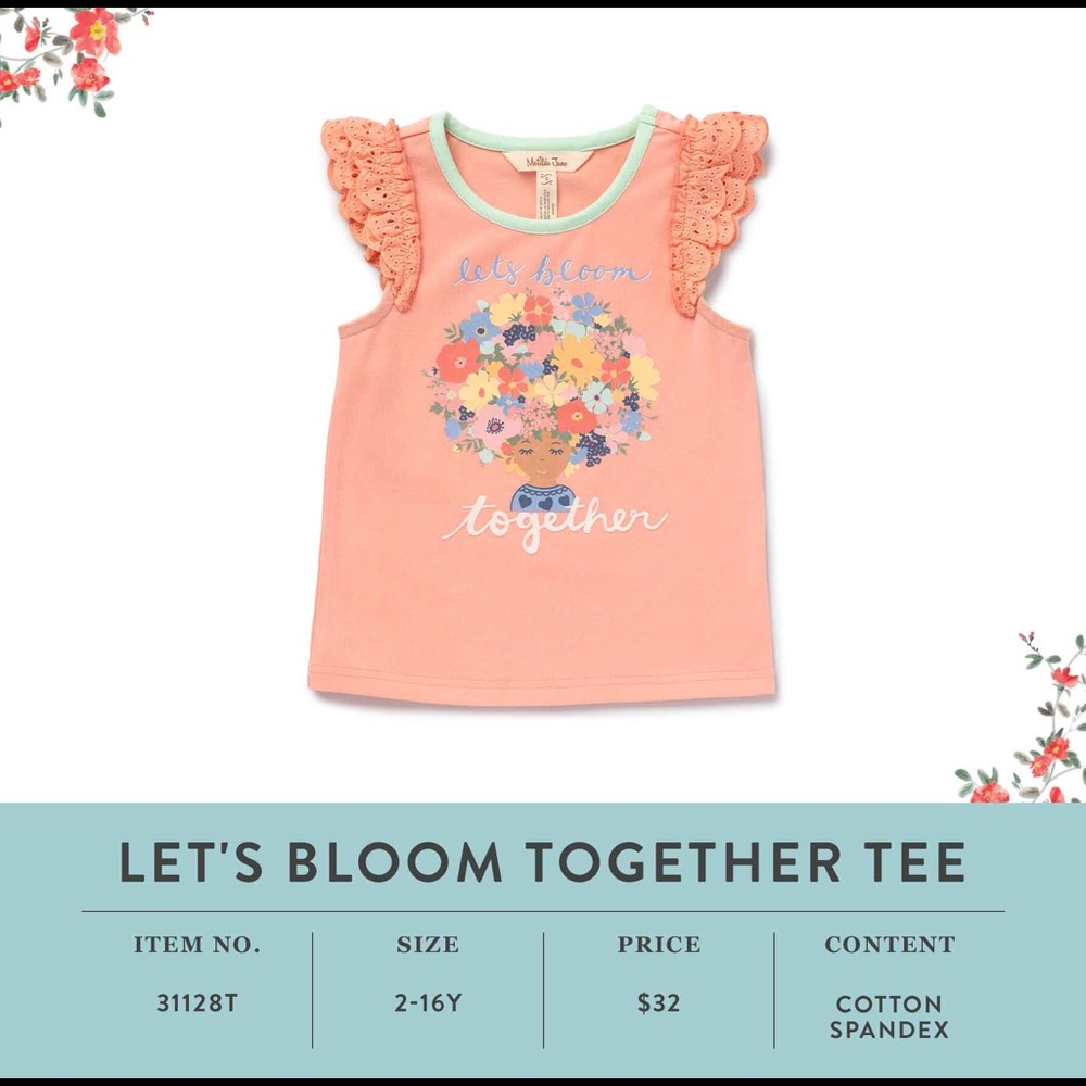 Matilda Jane let’s bloom together tee